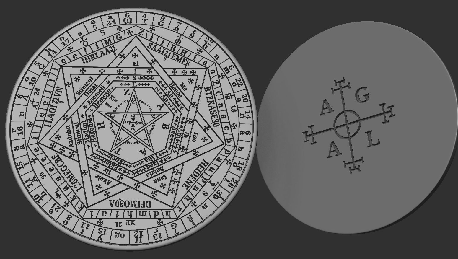 Enochian Kit 3D print model_2