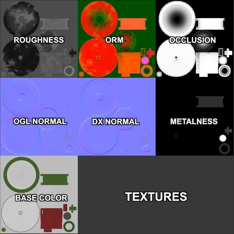 Electronic Megaphone 3D model_32