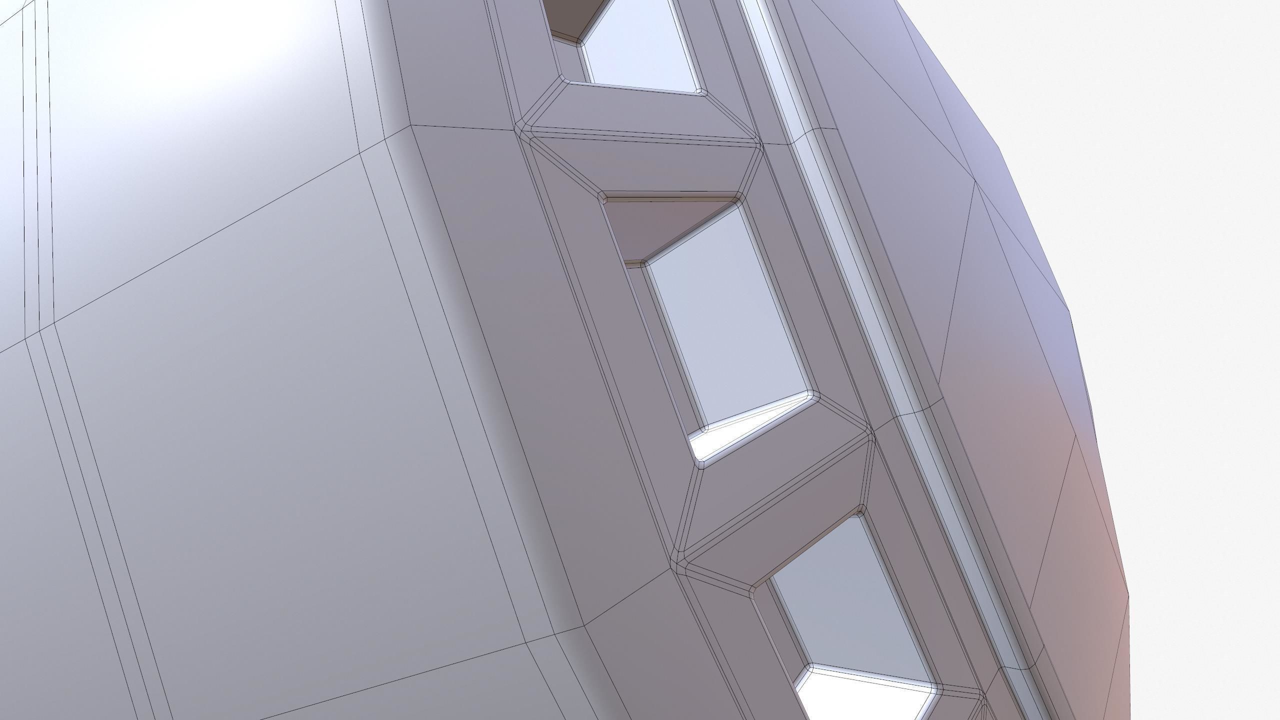 Electronic Megaphone 3D model_20