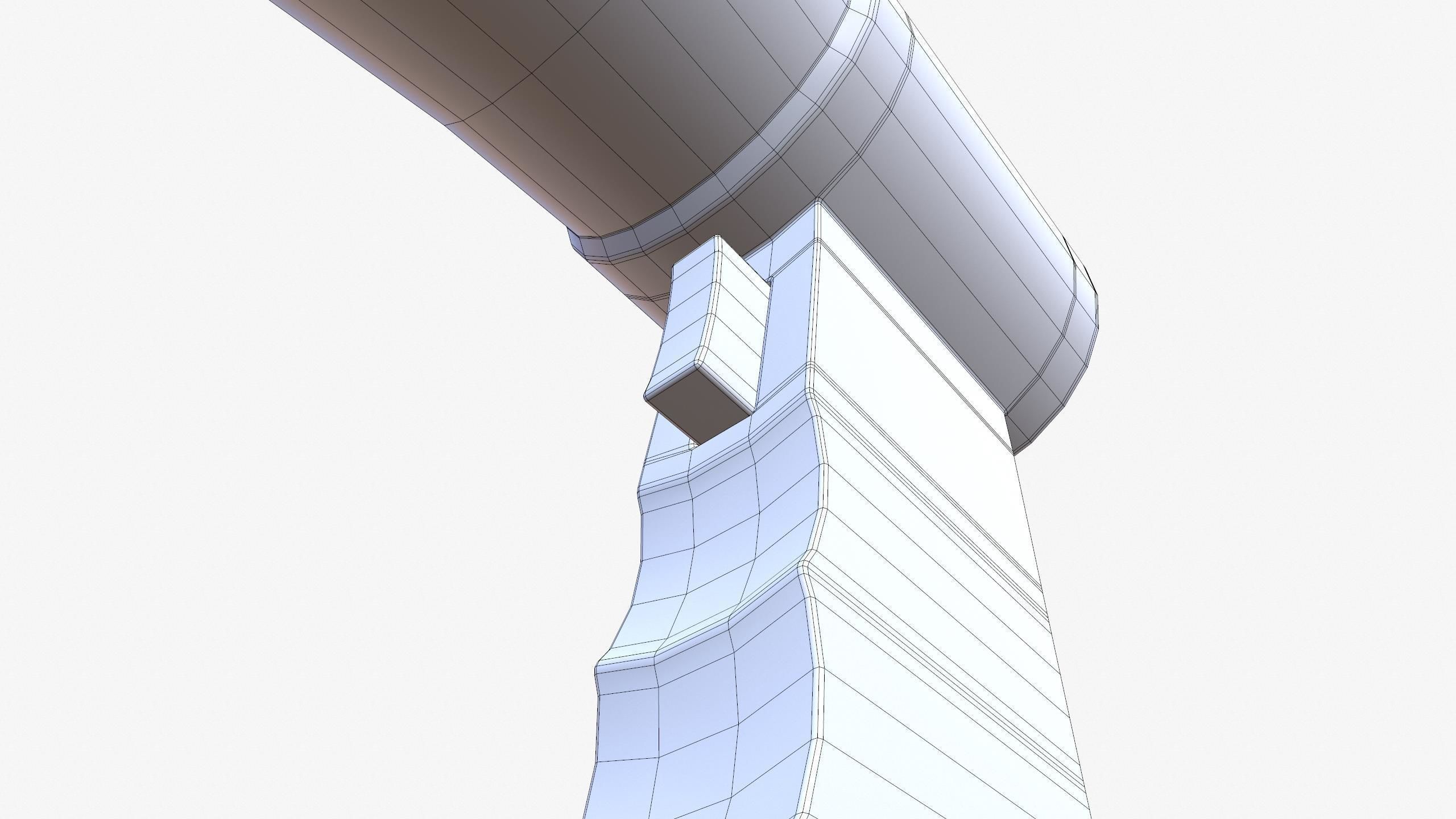 Electronic Megaphone 3D model_16