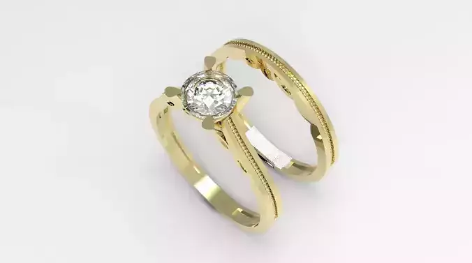solitaire wedding engagement women ring 