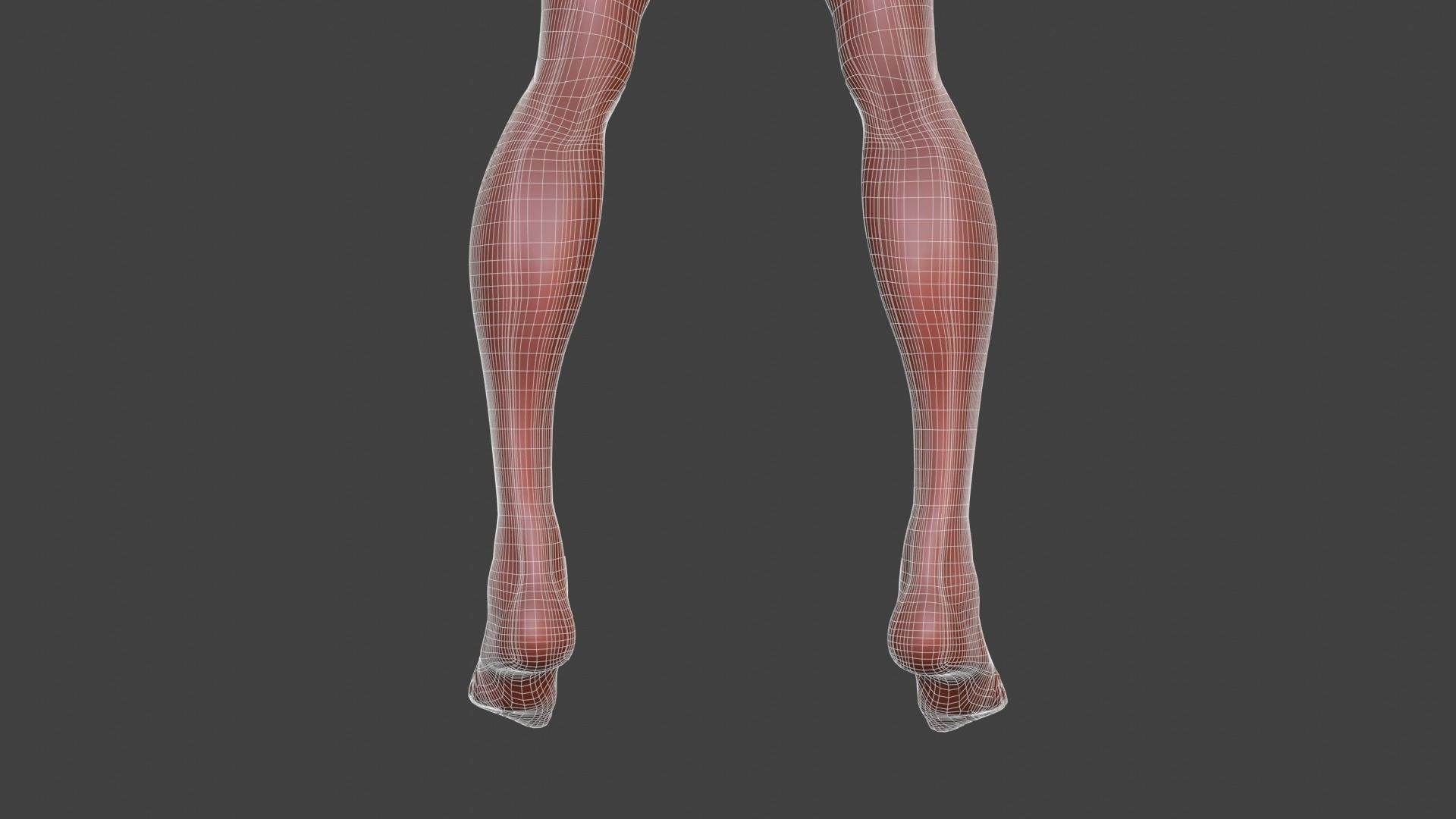 Stylized Female Character 3d model 3D model_8