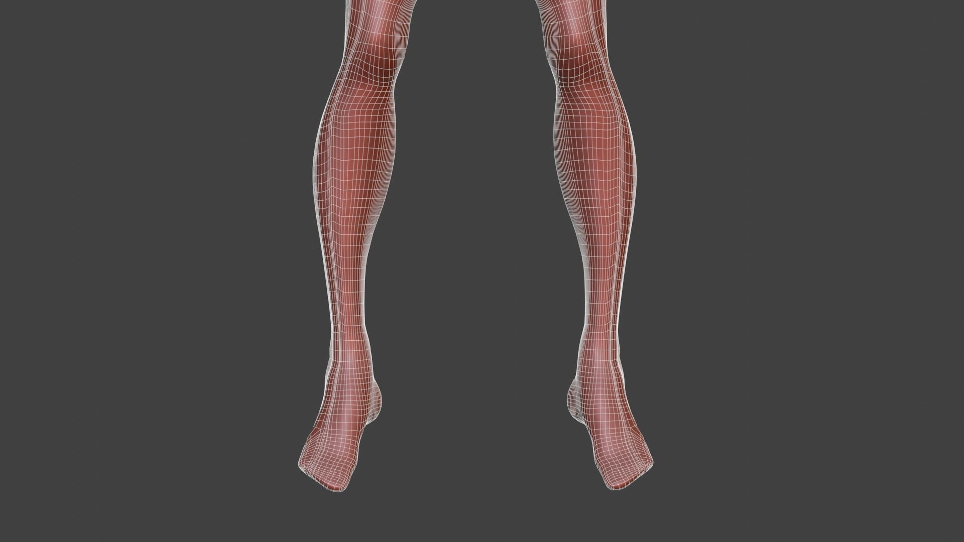 Stylized Female Character 3d model 3D model_7