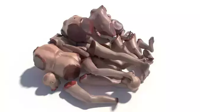 Small Corpse Body Parts pile