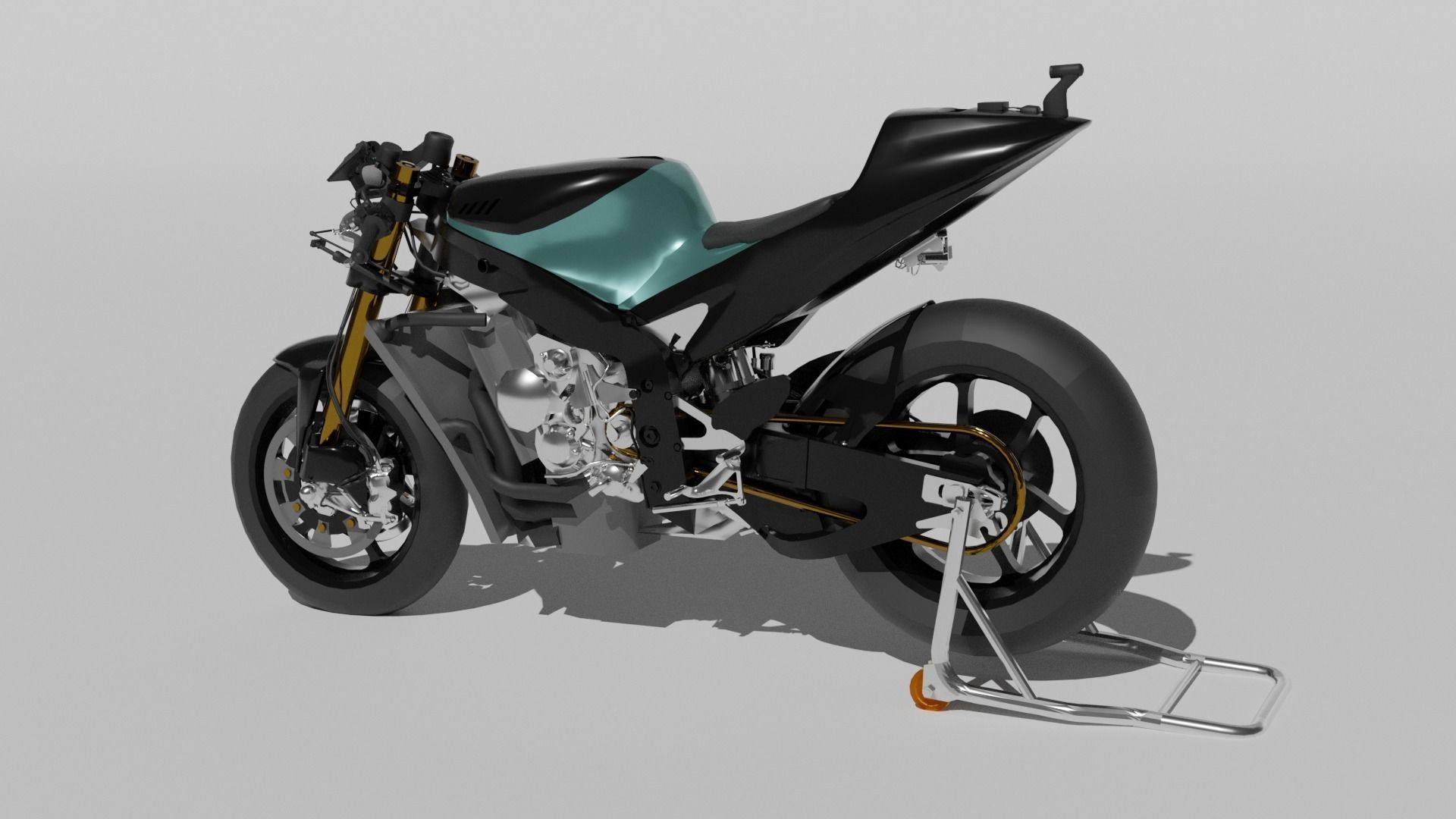 yamaha yzr m1 non sponsored 3D model_2
