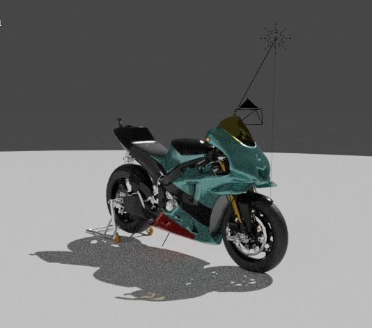 yamaha yzr m1 non sponsored 3D model_3