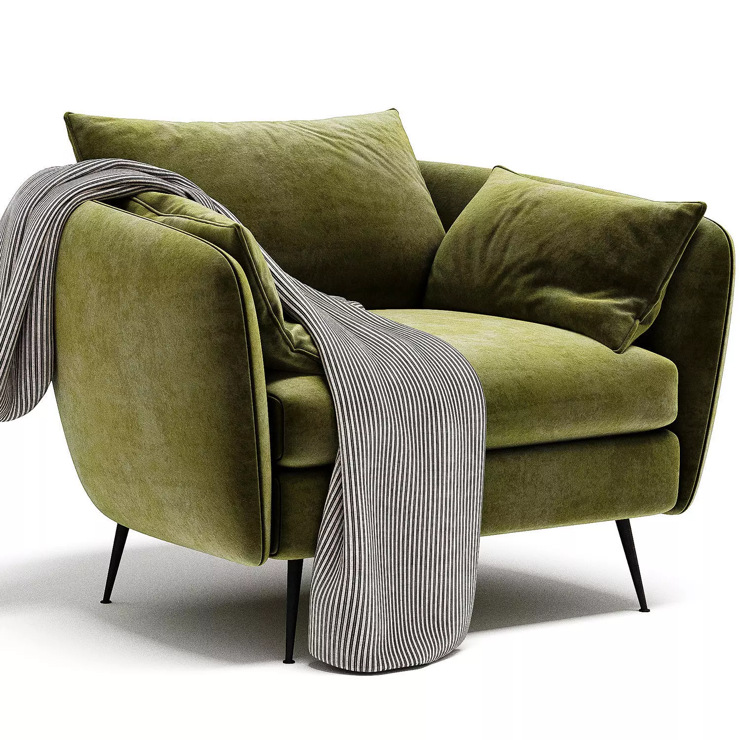  Park Armchair 3D model_0