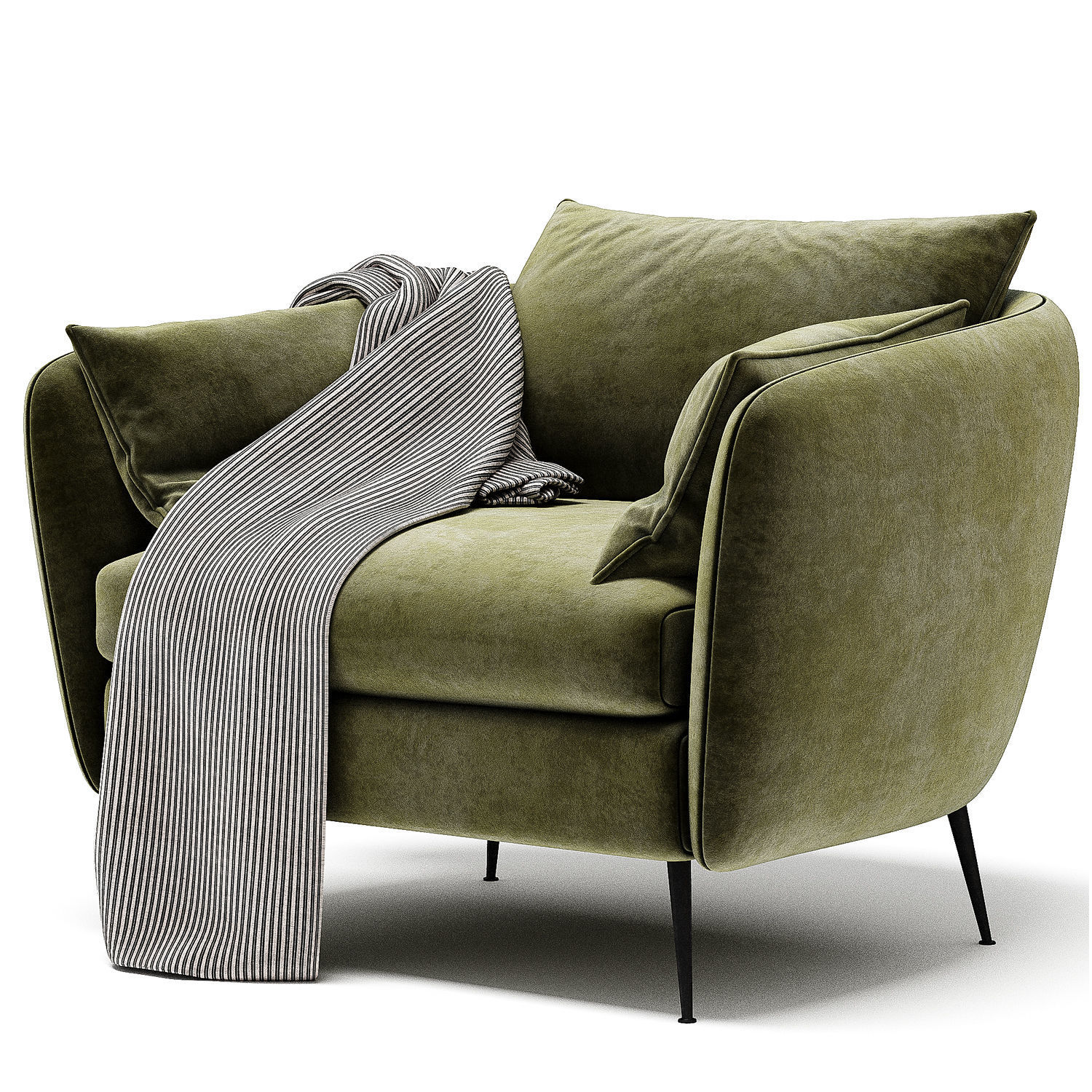  Park Armchair 3D model_4