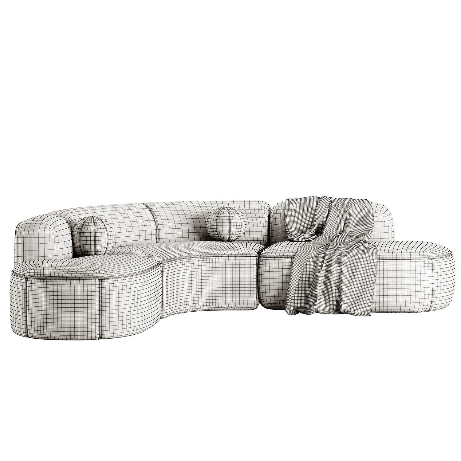 BJORN SOFA by Eichholtz 3D model_3