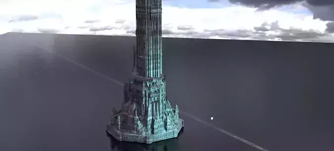 Pillars of the Giants Main Tower 3D model