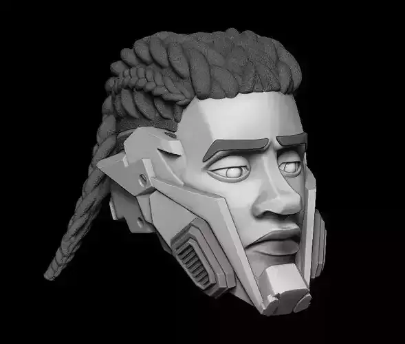 PROWLER MILES HALF MASK 3D model