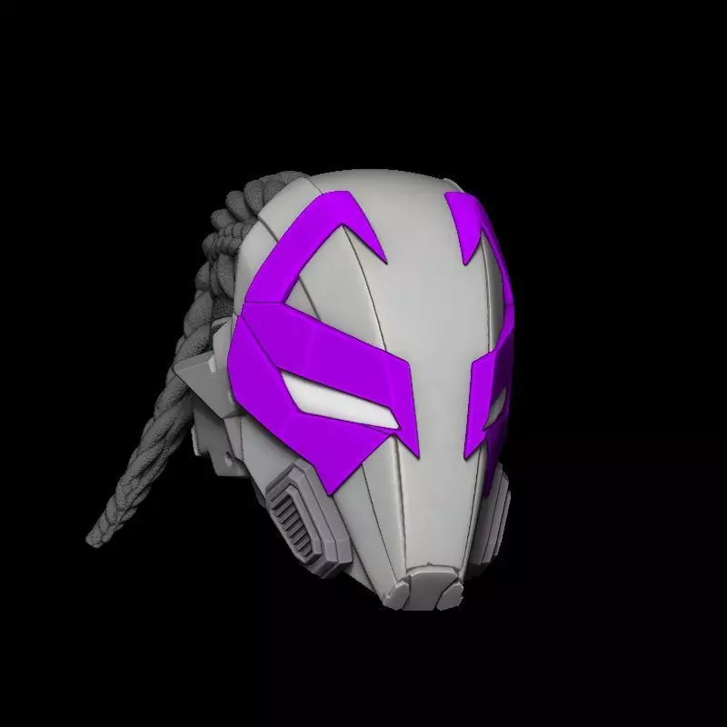 PROWLER MILES MASK 3D model_0