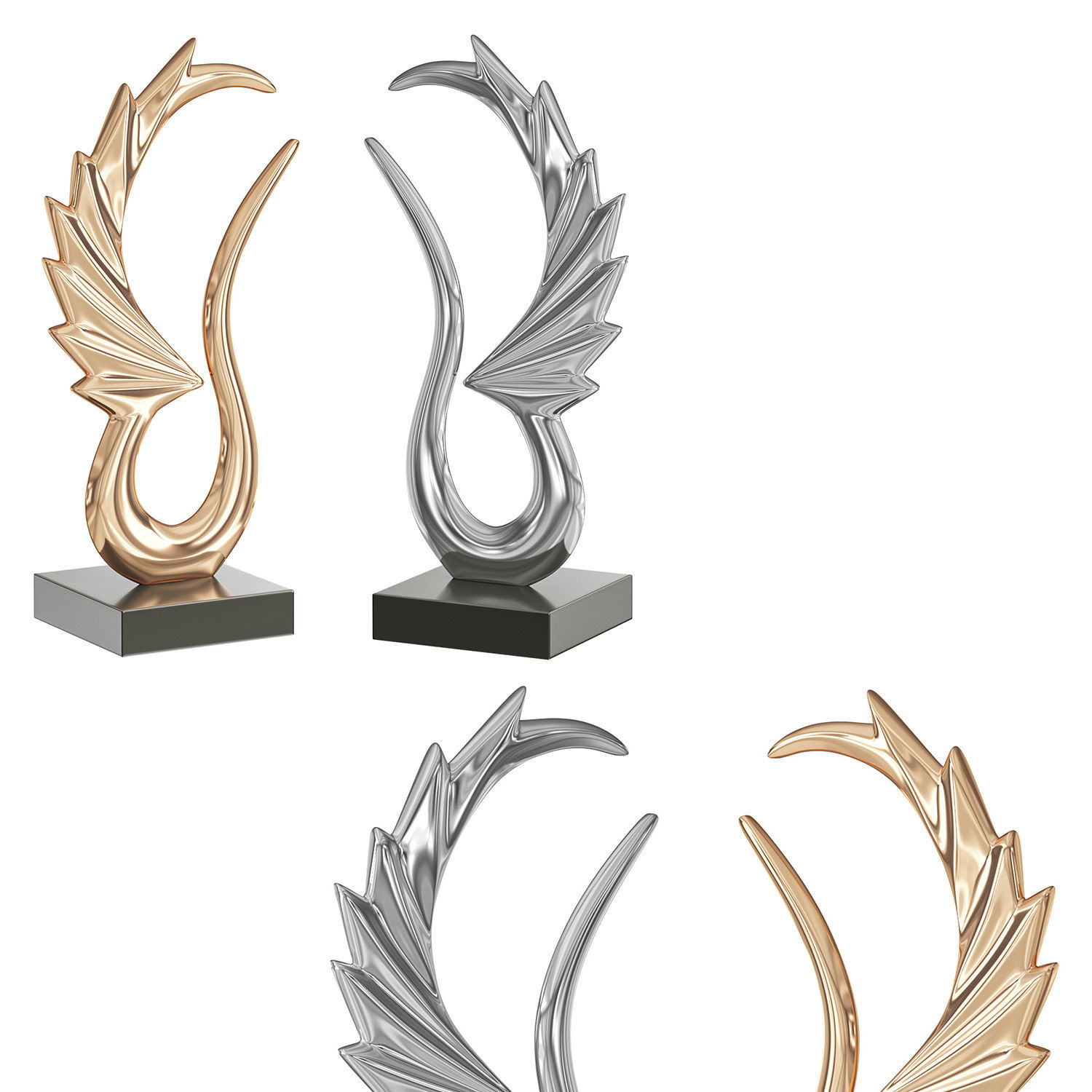 MJWDP Hotel Abstract Sculpture 3D model_5