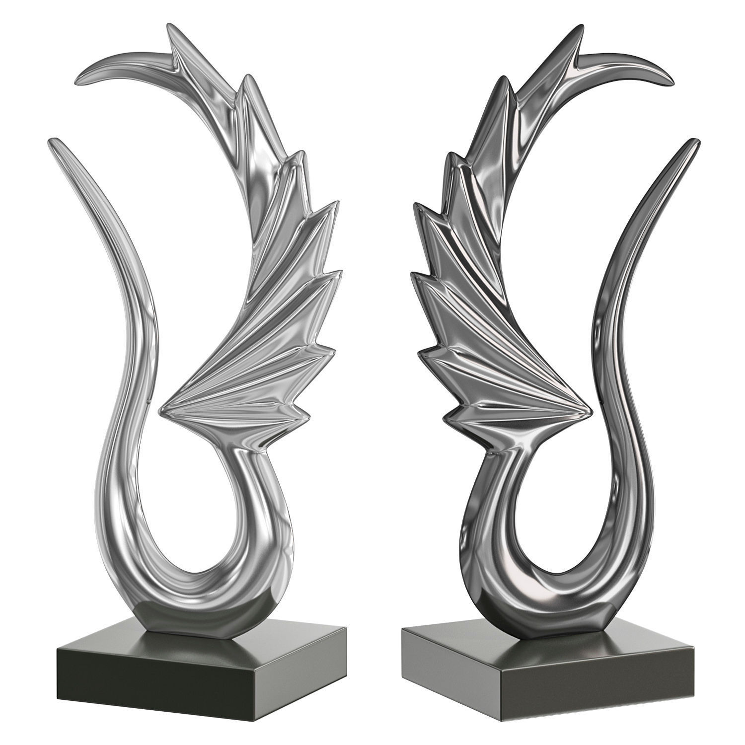 MJWDP Hotel Abstract Sculpture 3D model_1