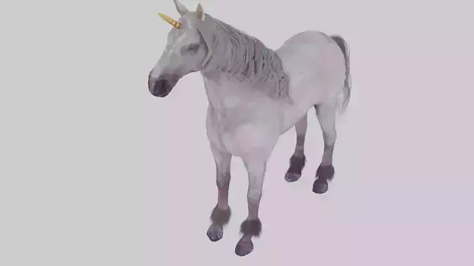 unicorn Free 3D model