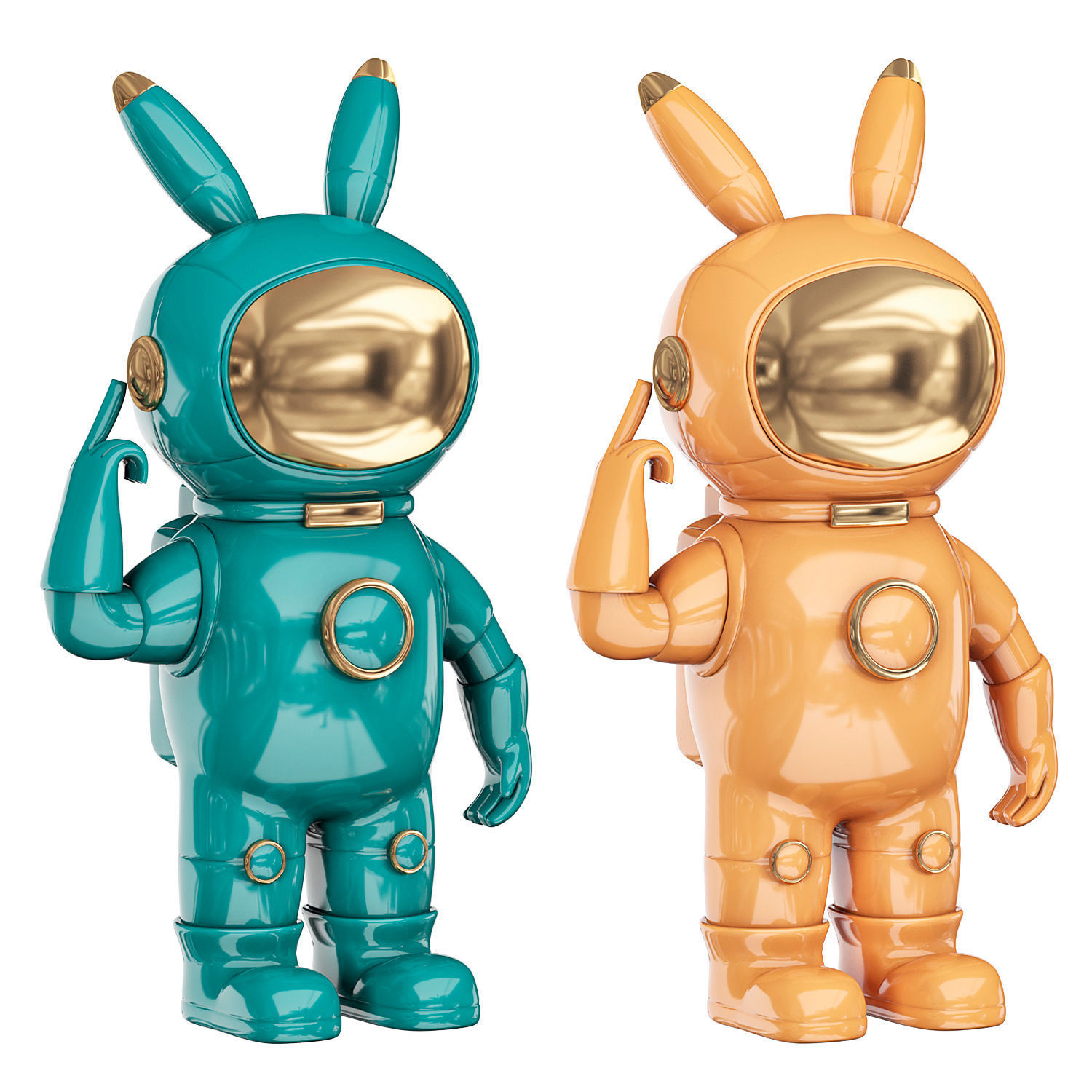 SEINHIJO Astronaut figurine 3D model_3