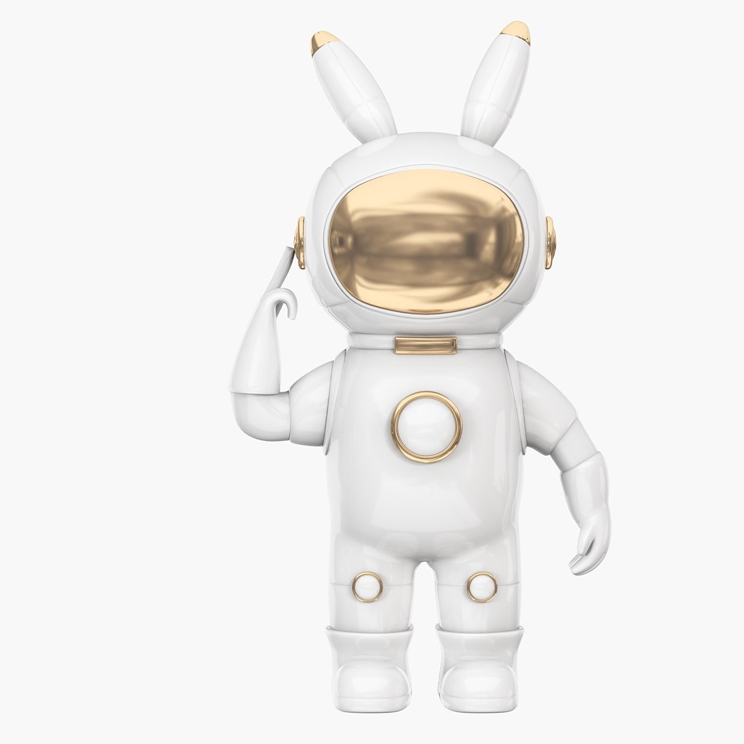 SEINHIJO Astronaut figurine 3D model_8