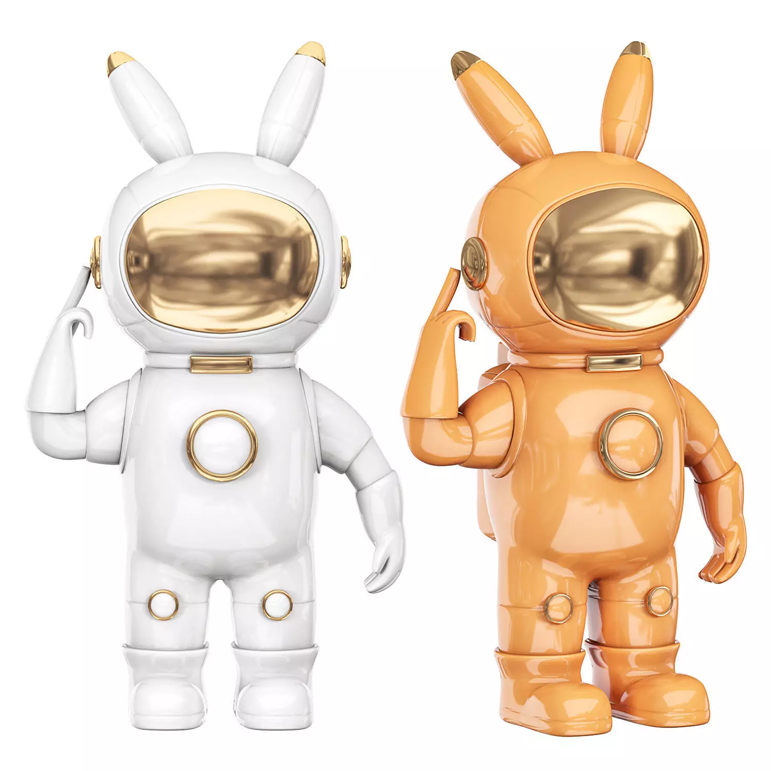 SEINHIJO Astronaut figurine 3D model_0