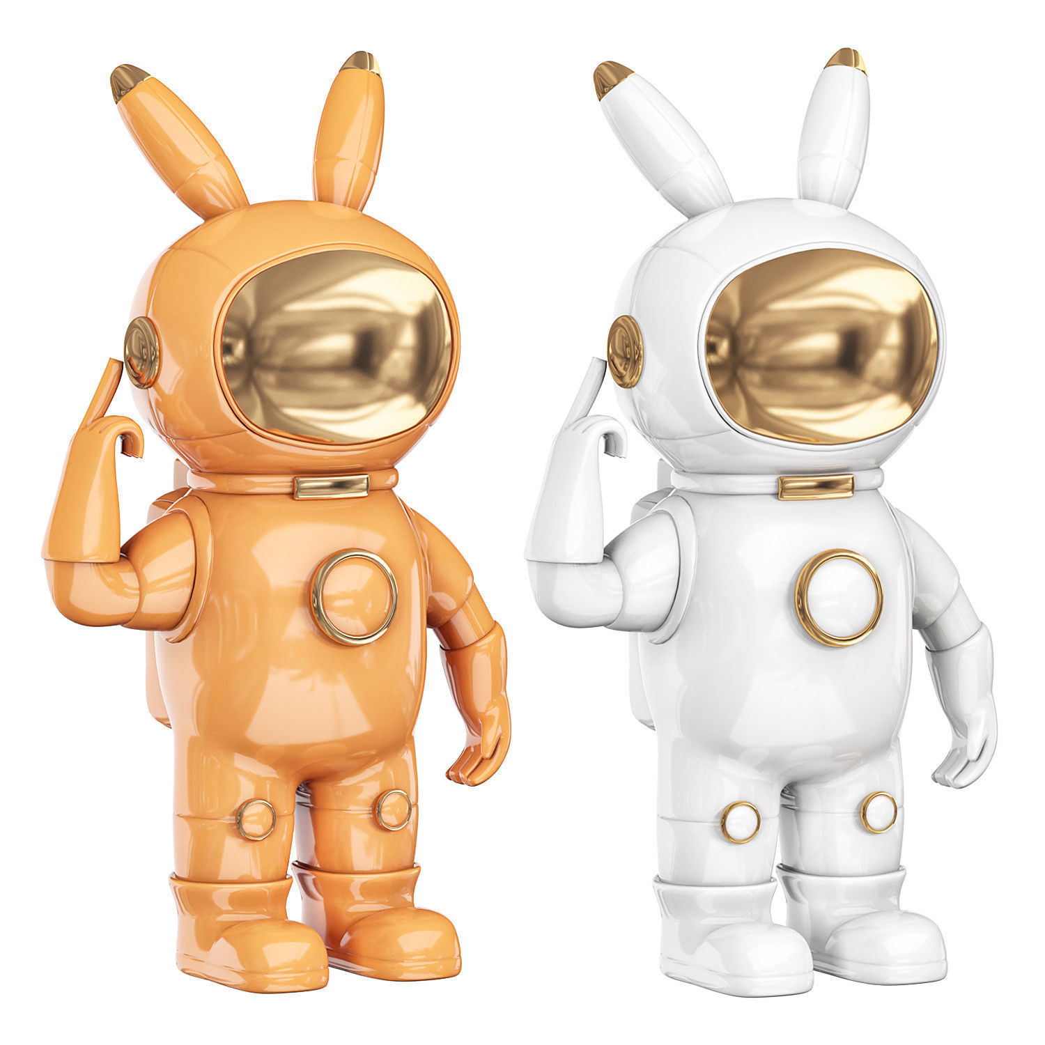 SEINHIJO Astronaut figurine 3D model_2
