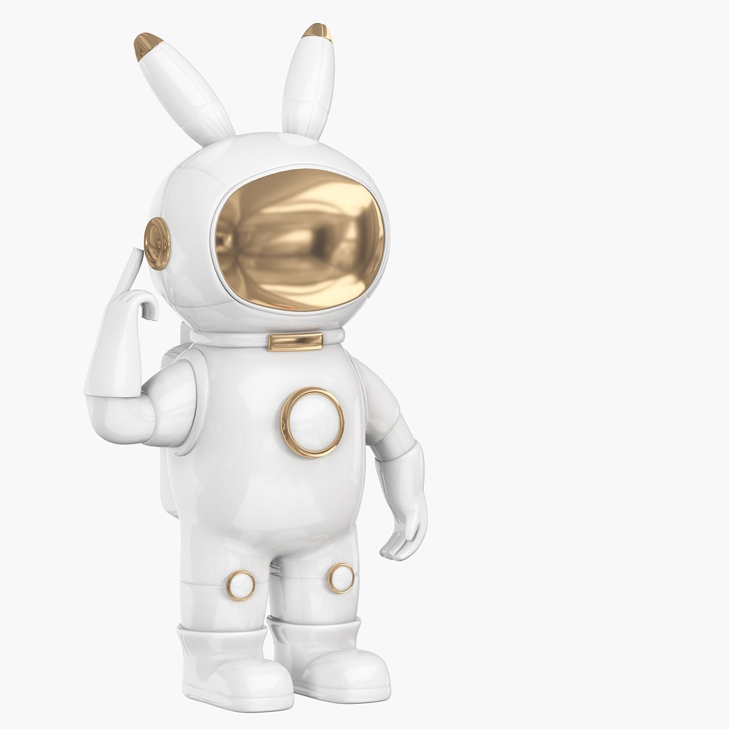 SEINHIJO Astronaut figurine 3D model_7