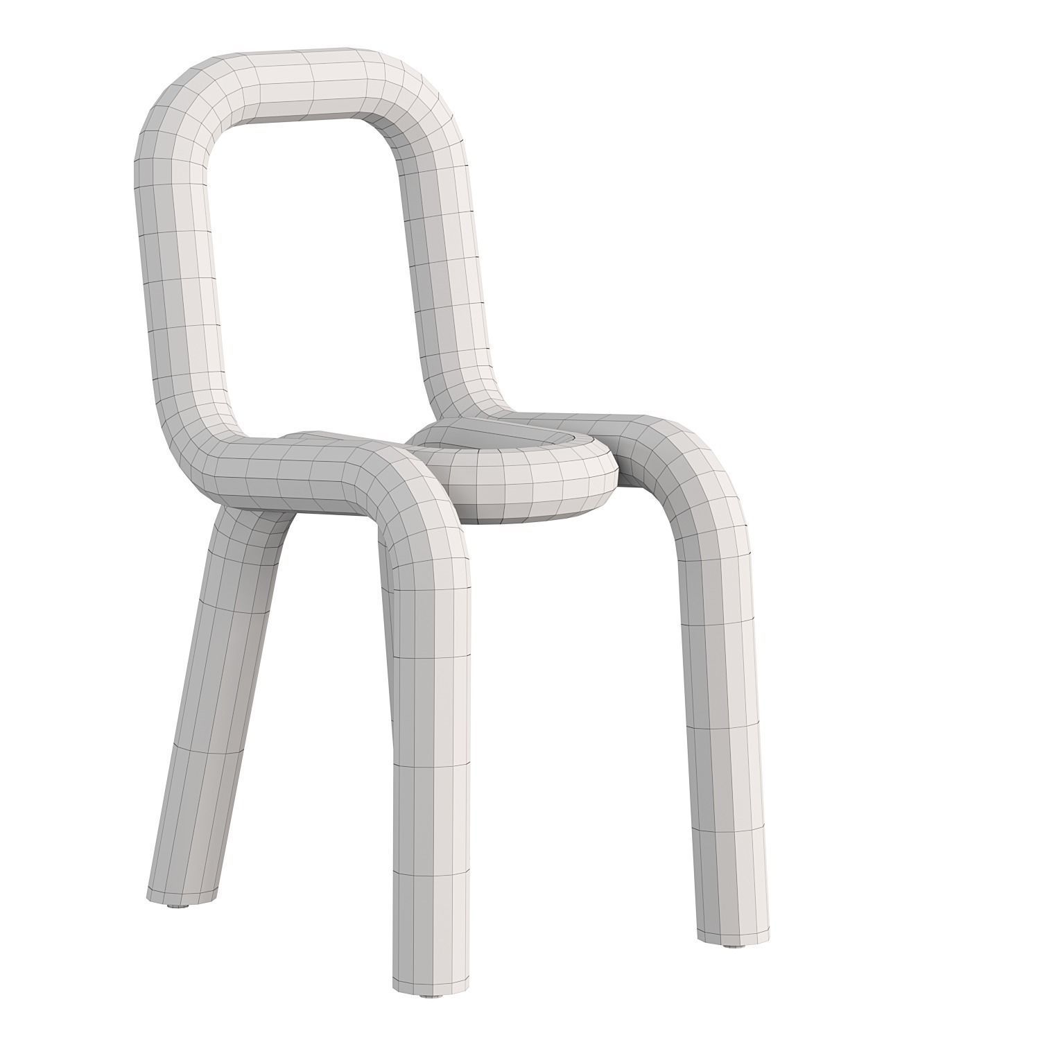 Bold chair by Moustache 3D model_5