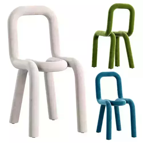 Bold chair by Moustache 3D model
