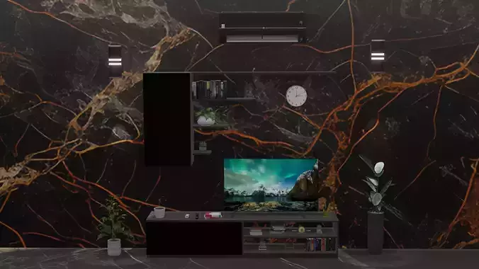 Tv set 3D model