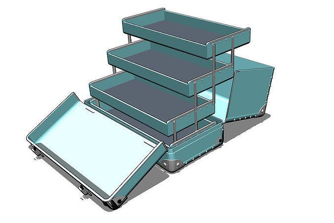 Makeup box 3D model | CGTrader