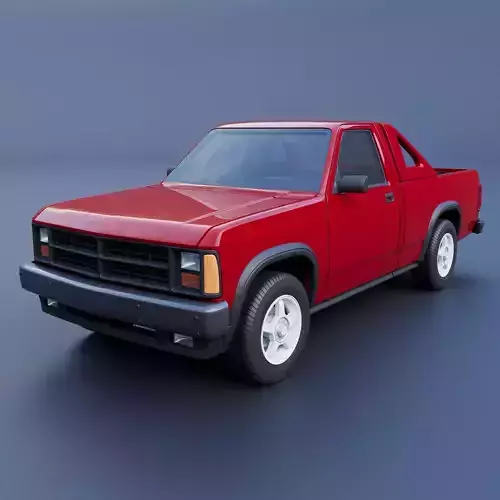 Dodge Dakota Shelby 1989 3D print model