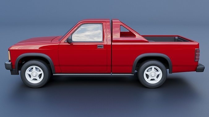 Dodge Dakota Shelby 1989 3D print model 4