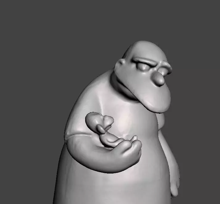 MICHAEL JACKSON - THE SIMPSONS 3D print model