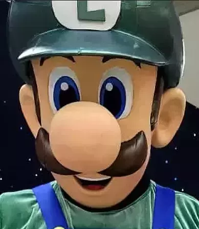 LUIGI HEAD FOR COSPLAYS STL AND PEPAKURA 3D print model