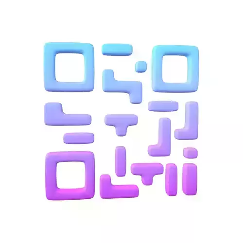 Qr Code v1 002 Low-poly 3D model