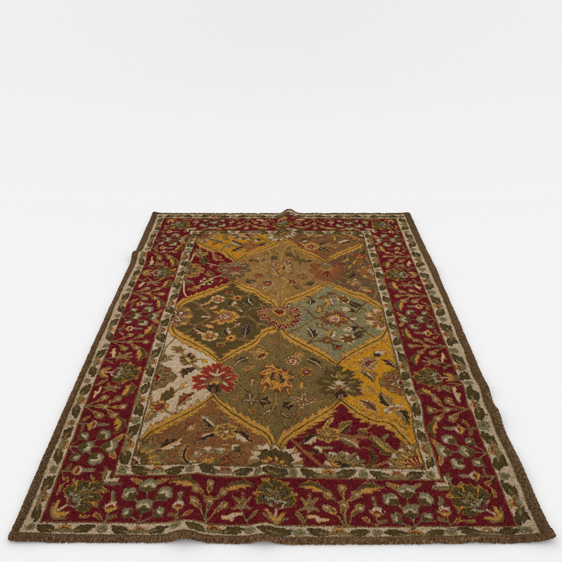 Rugs No 899 Low-poly 3D model_5