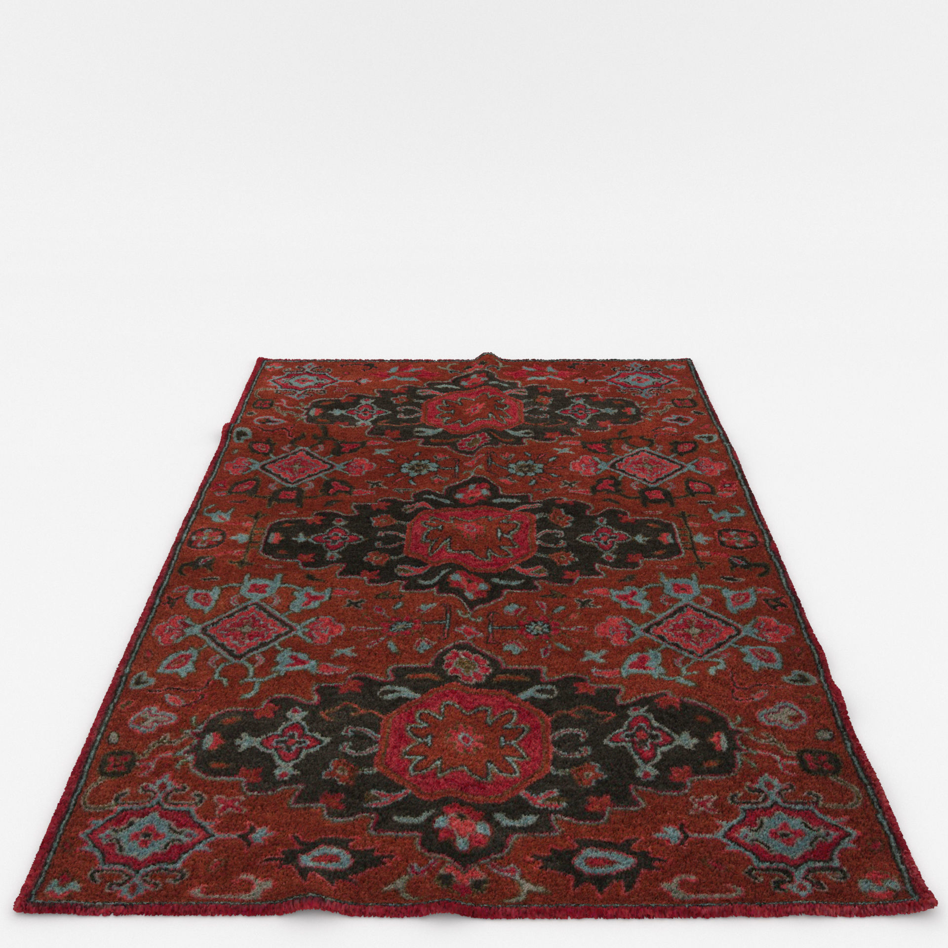 Rugs No 899 Low-poly 3D model_4