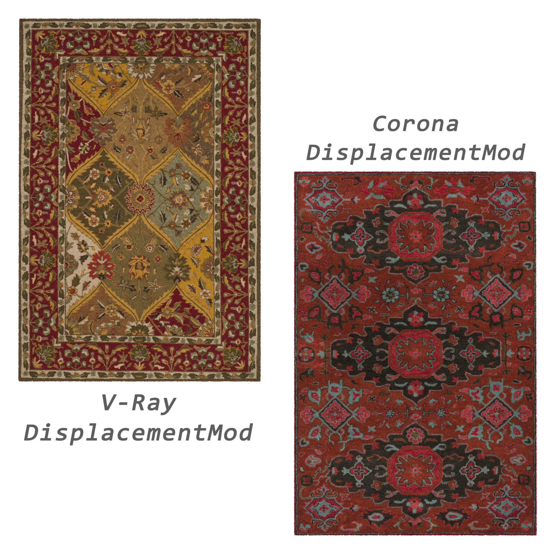 Rugs No 899 Low-poly 3D model_2