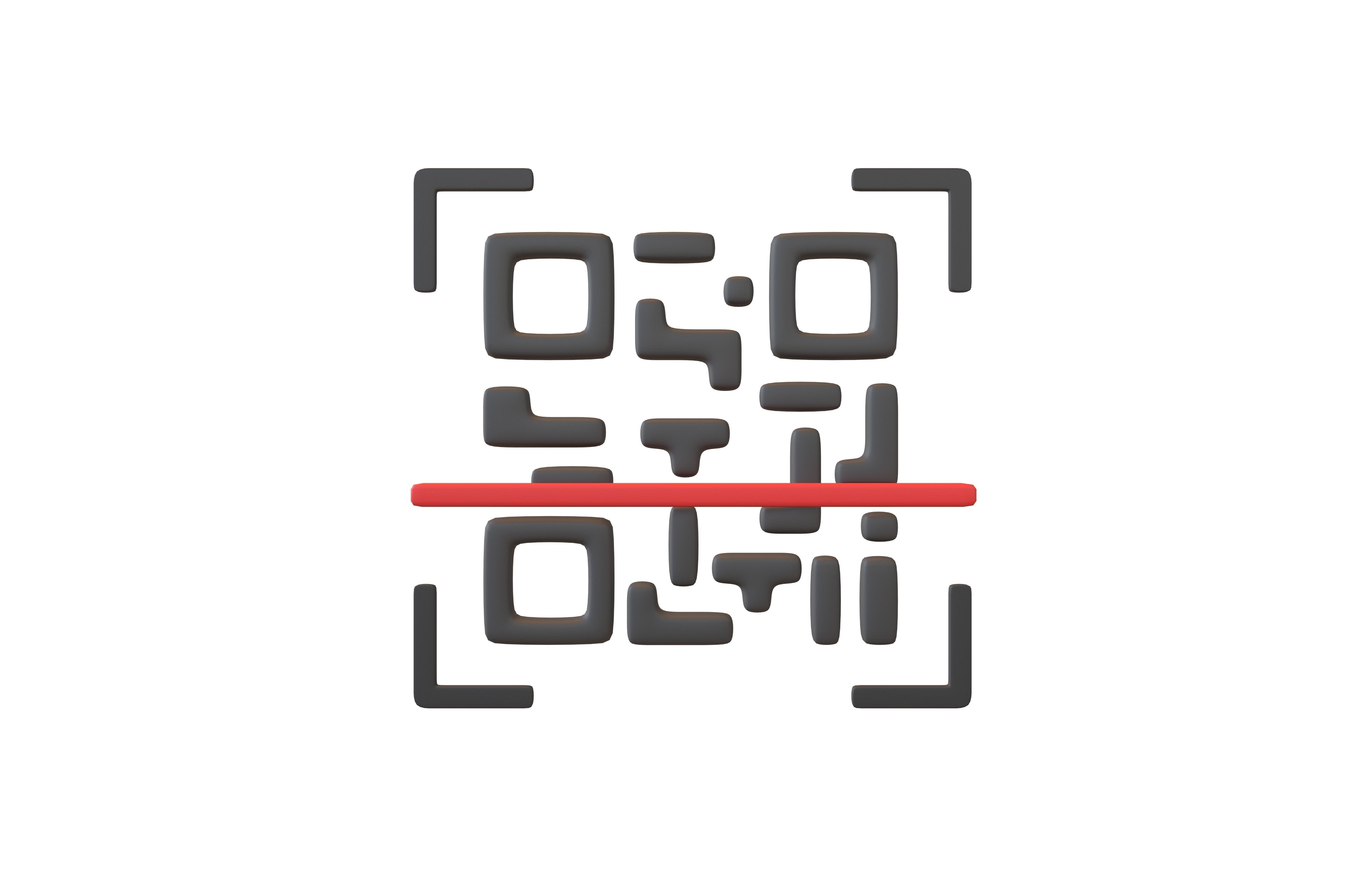 Scan Icon v1 001 Low-poly 3D model_1