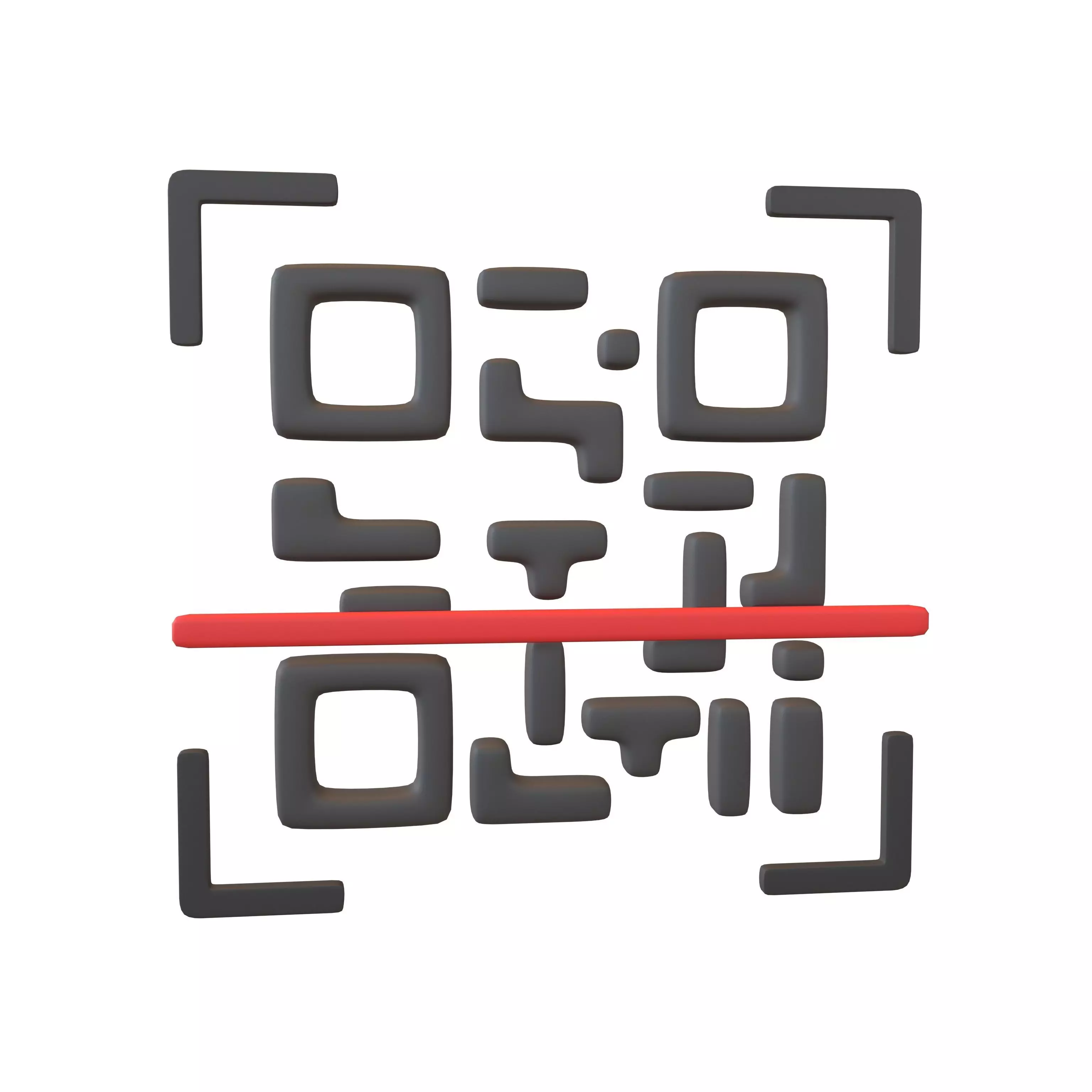 Scan Icon v1 001 Low-poly 3D model_0