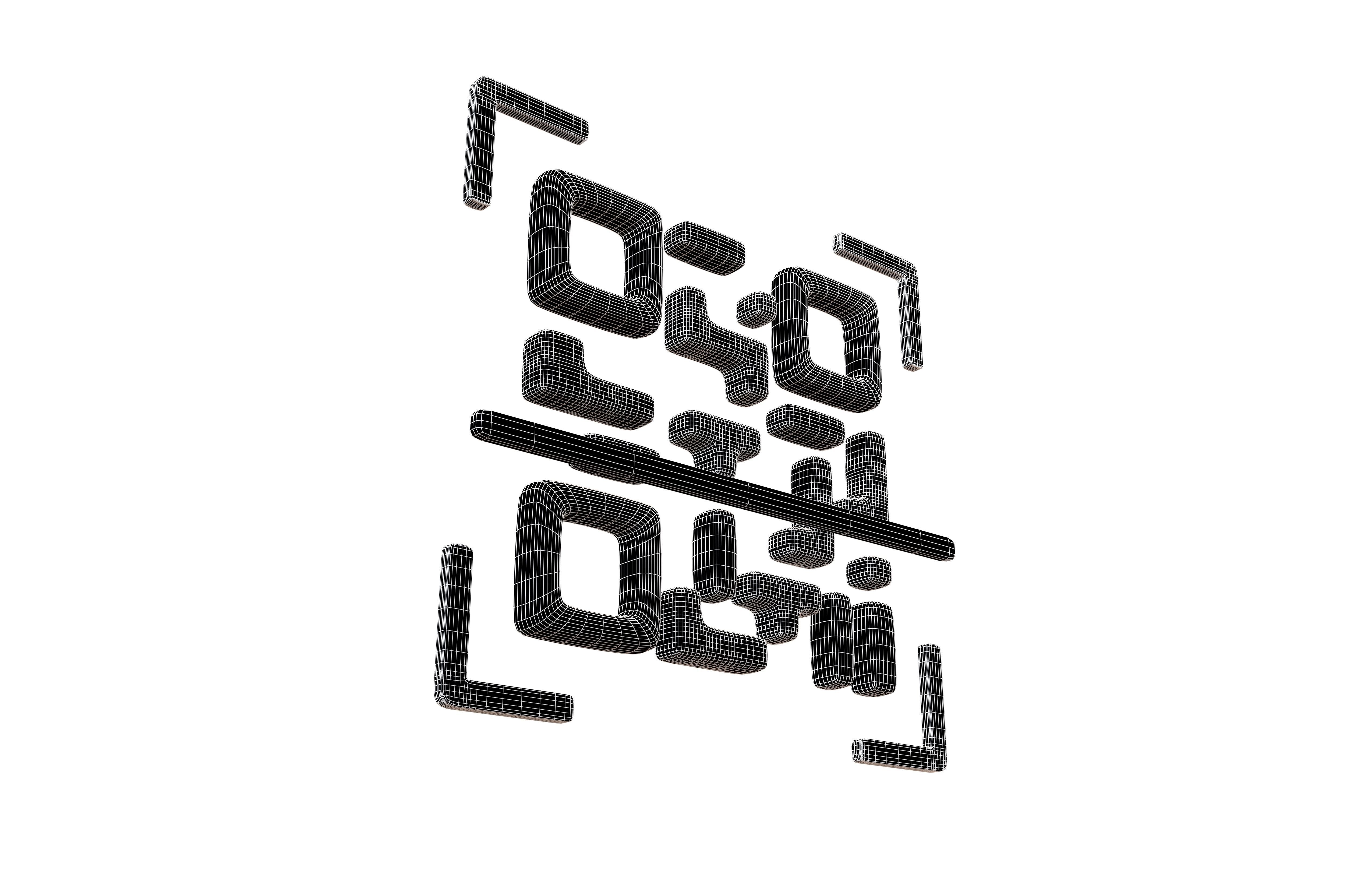 Scan Icon v1 001 Low-poly 3D model_5