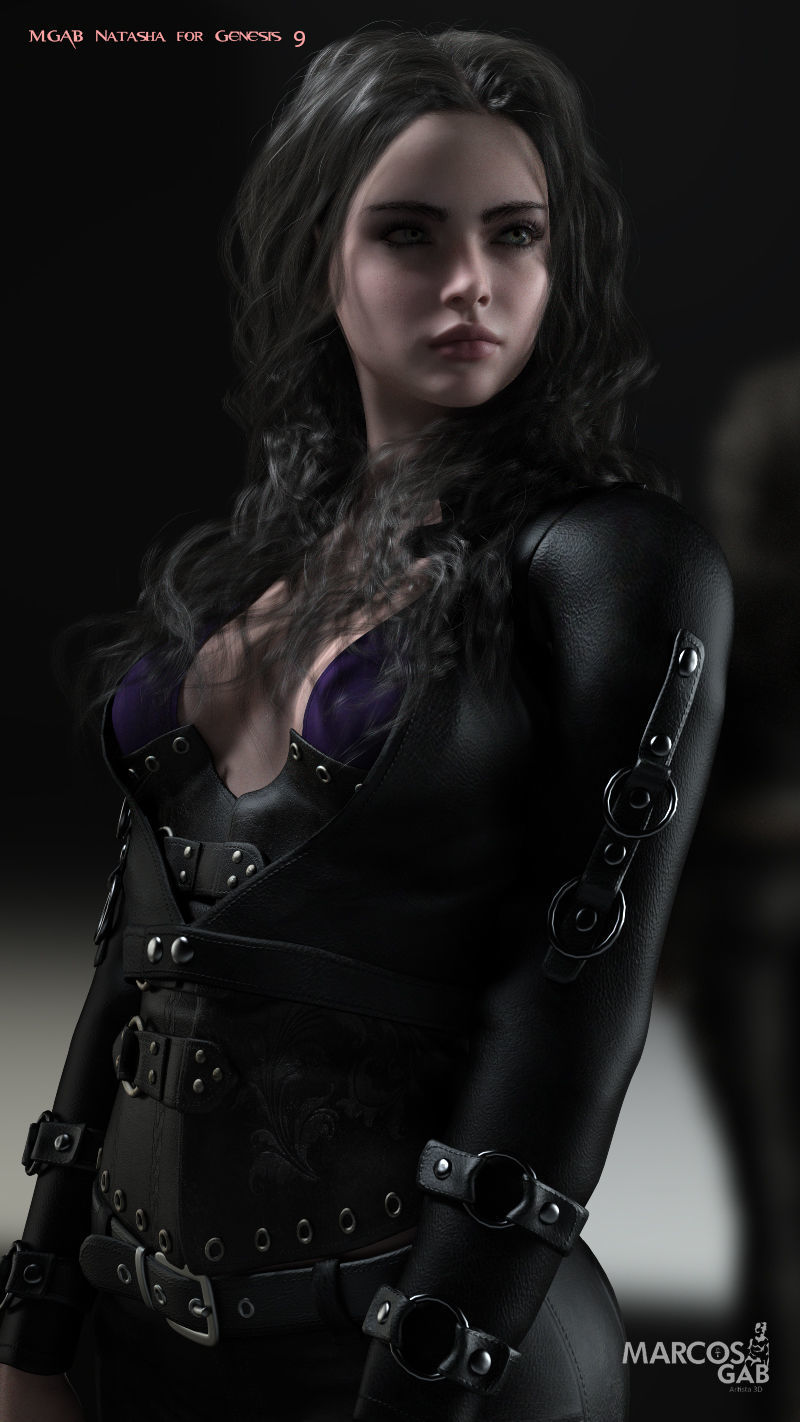 MGAB Natasha for Genesis 9 3D model_12