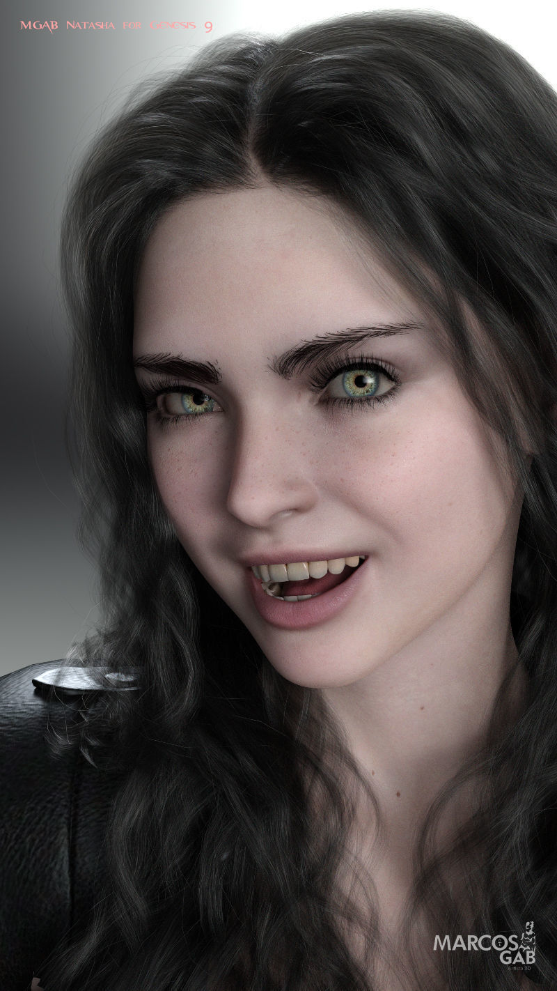 MGAB Natasha for Genesis 9 3D model_9