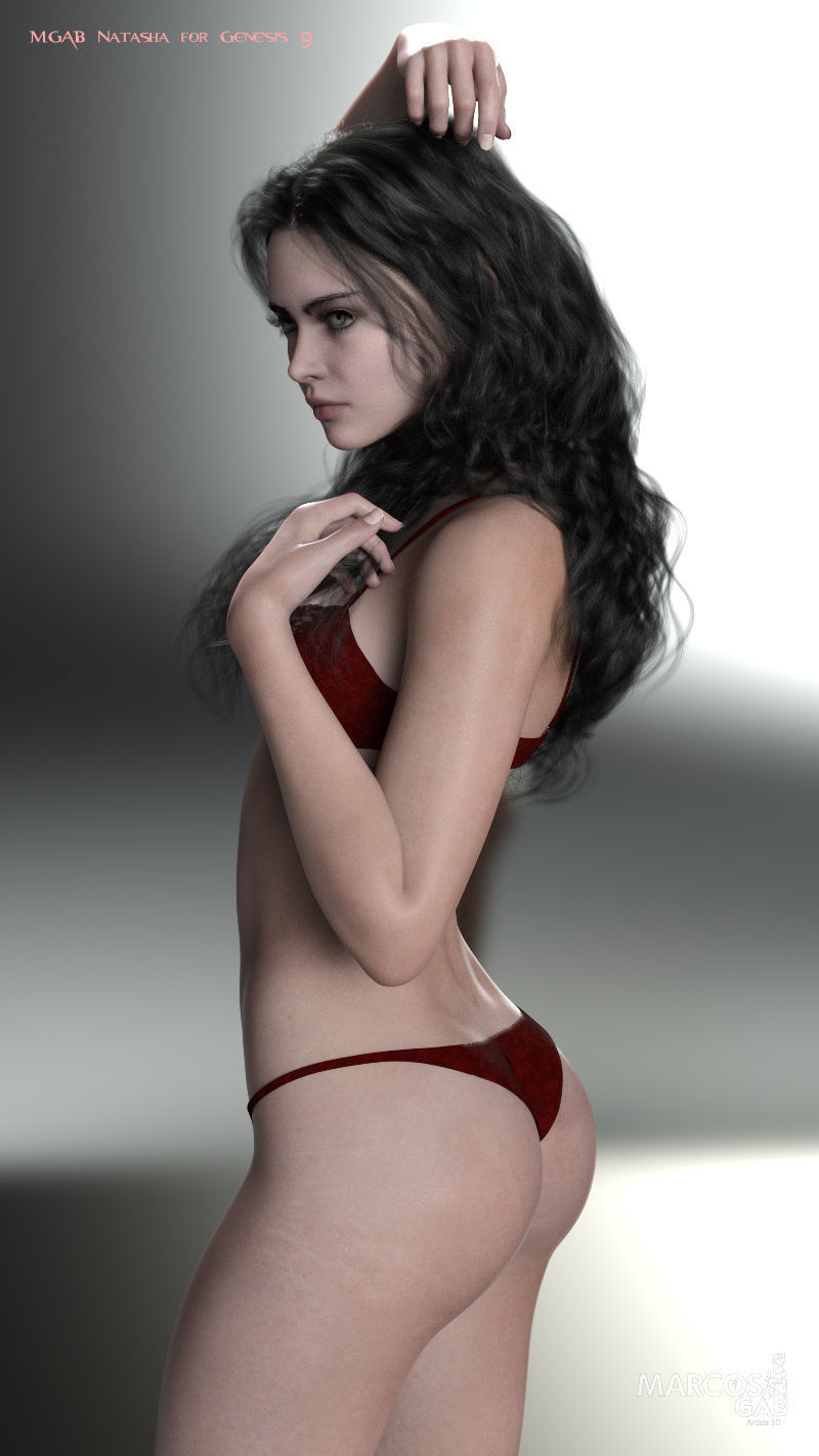 MGAB Natasha for Genesis 9 3D model_20