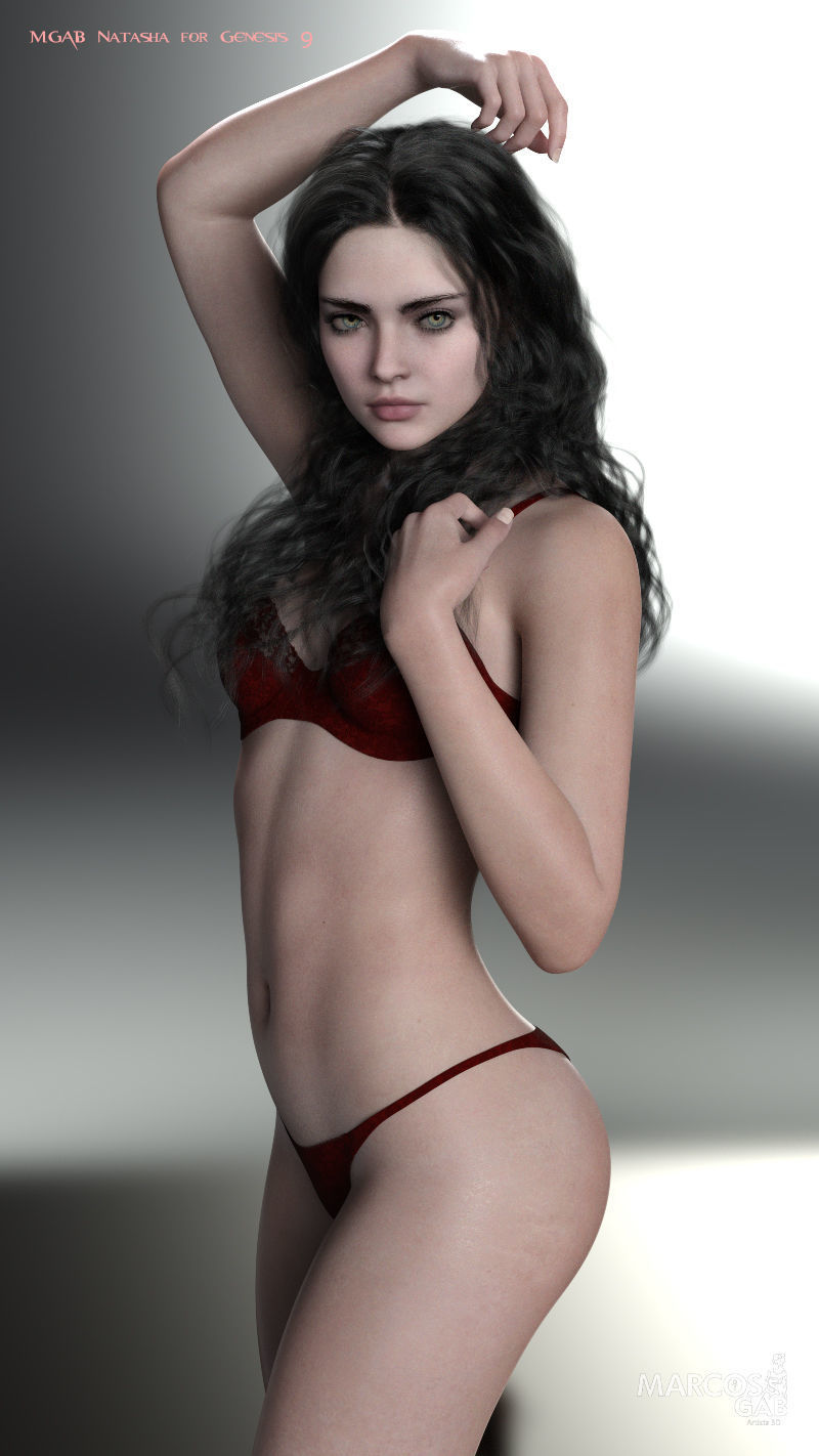 MGAB Natasha for Genesis 9 3D model_23