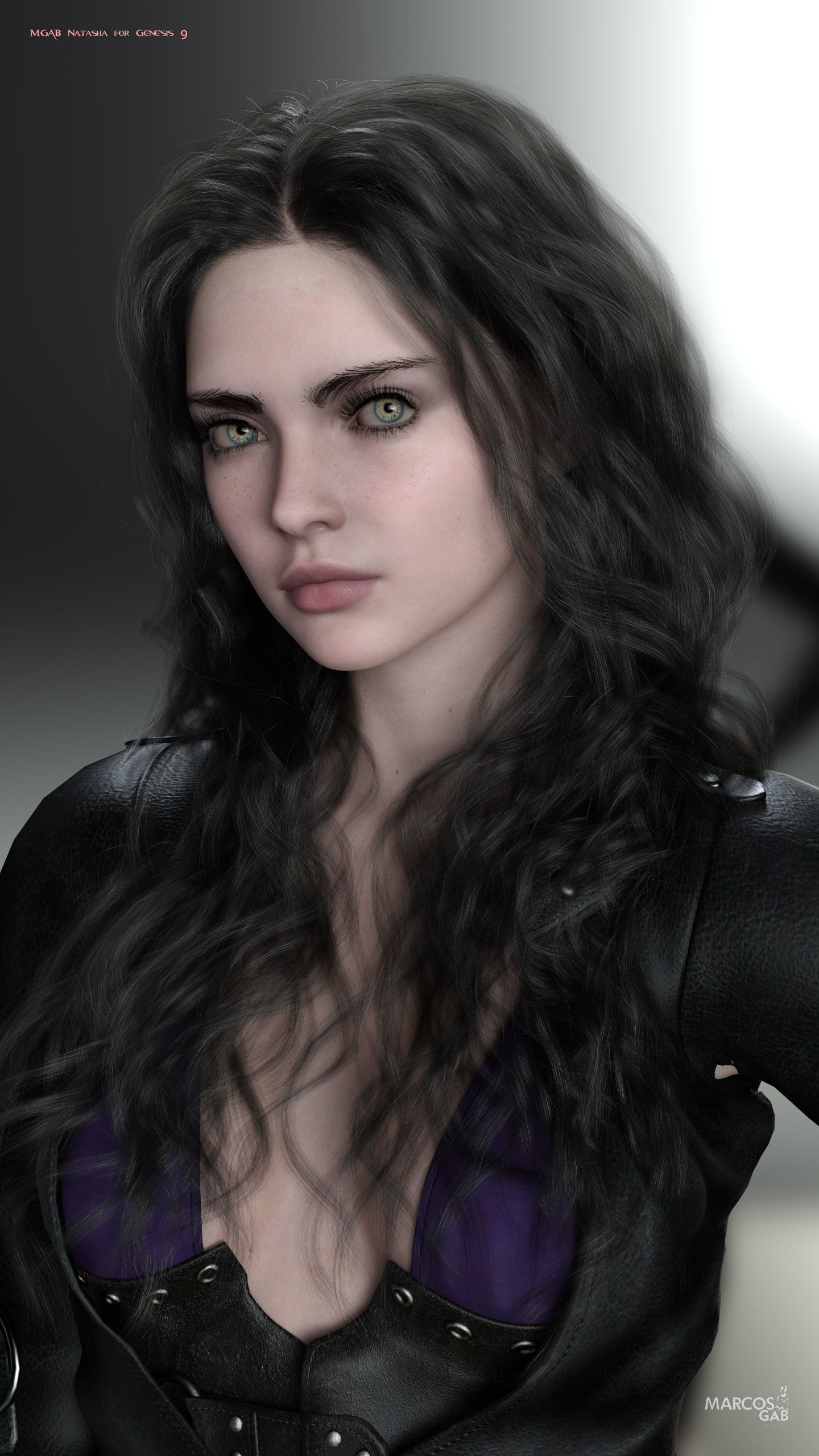 MGAB Natasha for Genesis 9 3D model_1