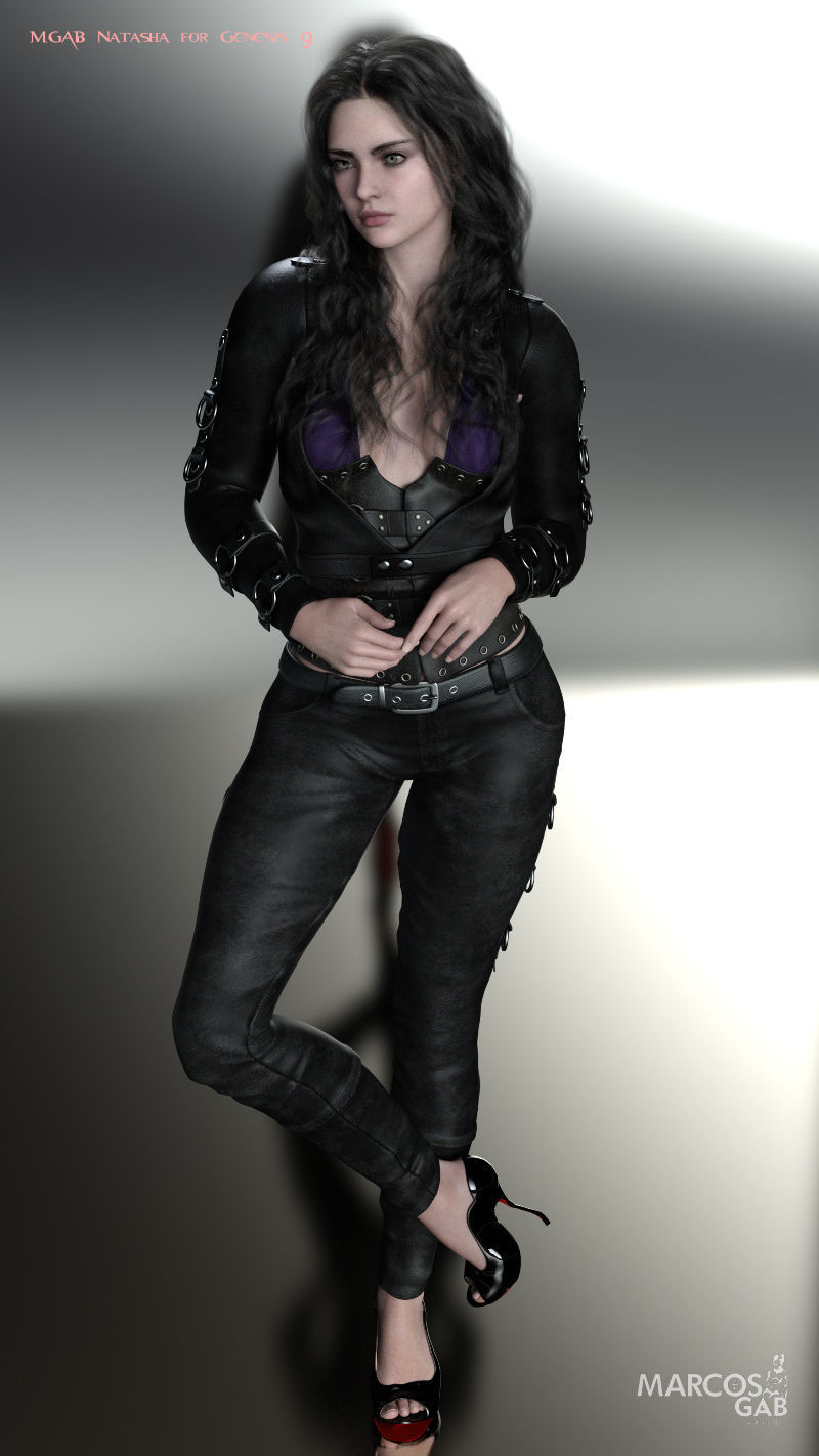 MGAB Natasha for Genesis 9 3D model_7