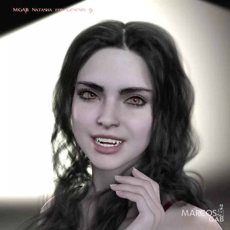 MGAB Natasha for Genesis 9 3D model_0