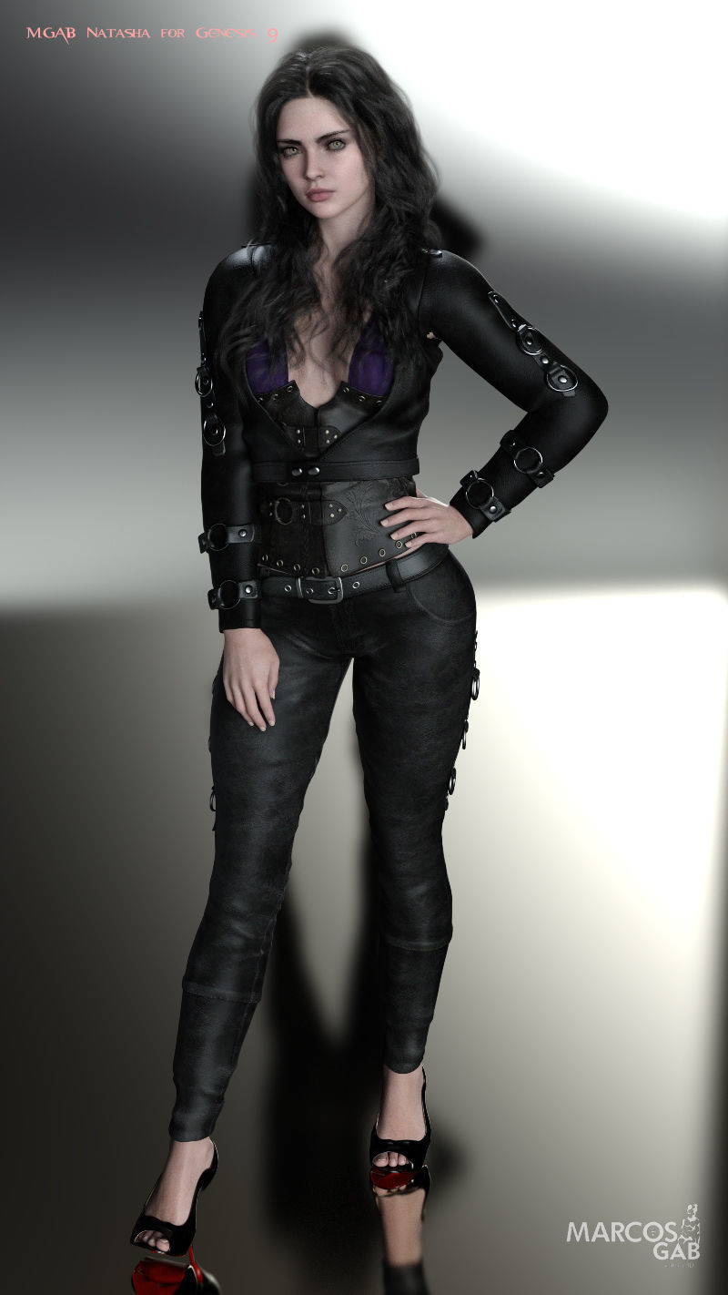 MGAB Natasha for Genesis 9 3D model_4