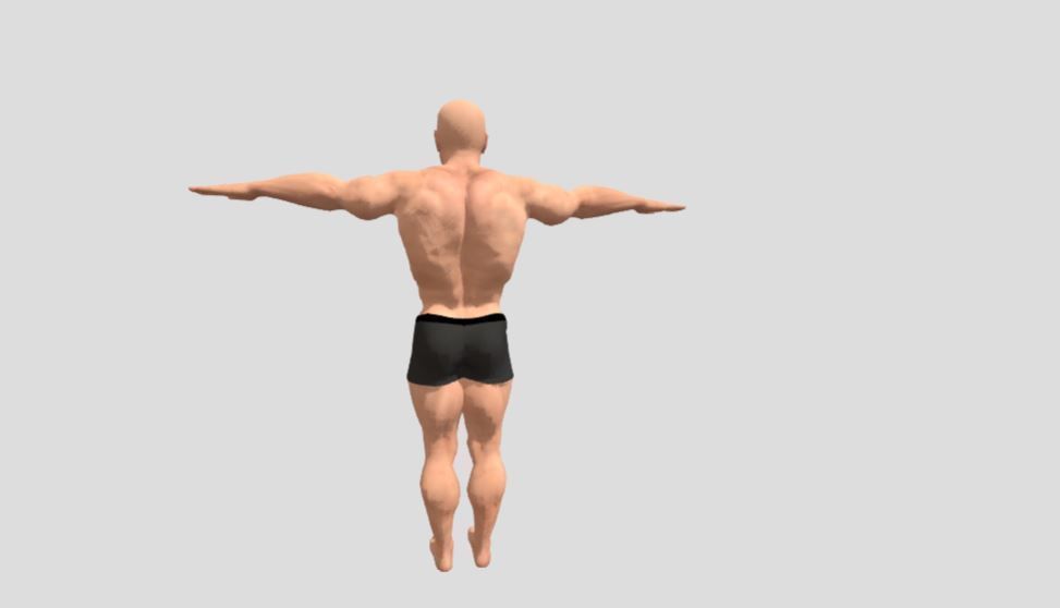 Dwayne Johnson The Rock 3D Realstic model with 4k texture size  3D model_2