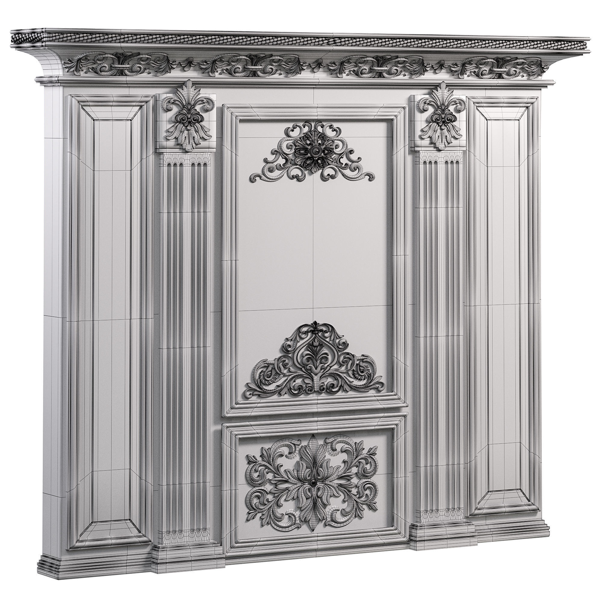 Wardrobe  3D model_3