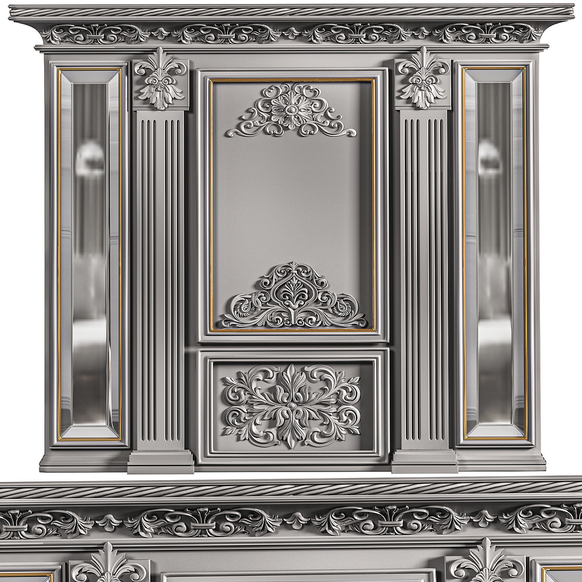 Wardrobe  3D model_1